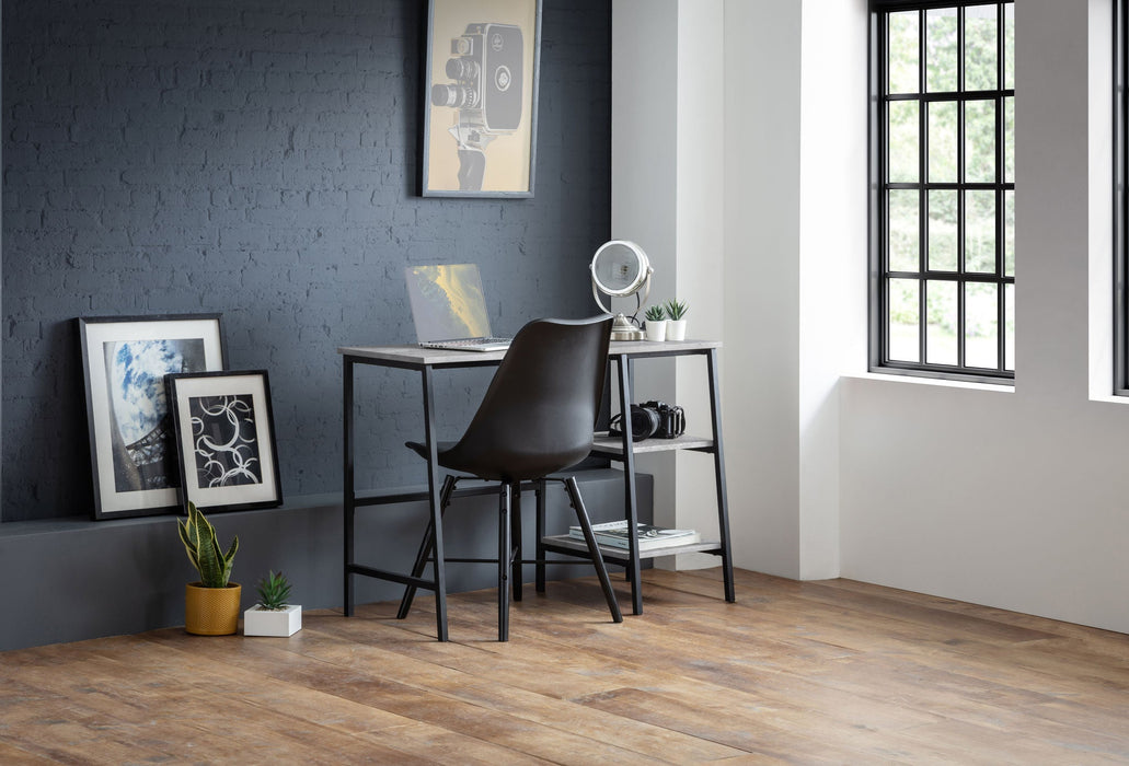 Viviana Desk – Concrete Effect & Metal Frame - Luminex FurnitureDeskSTA212