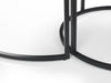 Viviana Round Nesting Coffee Tables – Concrete Effect - Luminex FurnitureCoffee TableSTA107