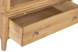 Vivienne 2 Door 1 Drawer Wardrobe – Solid Oak - Luminex FurnitureWardrobeCOT104