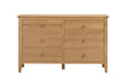 Vivienne 6 Drawer Wide Chest - Luminex FurnitureChest of drawersCOT103