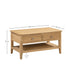 Vivienne Coffee Table – Solid Oak with Storage - Luminex FurnitureCoffee TableCOT109
