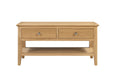 Vivienne Coffee Table – Solid Oak with Storage - Luminex FurnitureCoffee TableCOT109