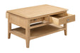 Vivienne Coffee Table – Solid Oak with Storage - Luminex FurnitureCoffee TableCOT109