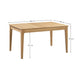 Vivienne Extending Dining Table - Oak - Luminex FurnitureDining TableCOT107