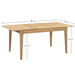 Vivienne Extending Dining Table - Oak - Luminex FurnitureDining TableCOT107