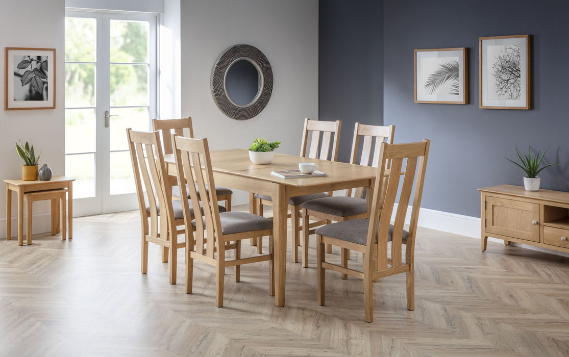 Vivienne Oak Dining Chairs – Set of 2 - Luminex FurnitureChairsCOT201