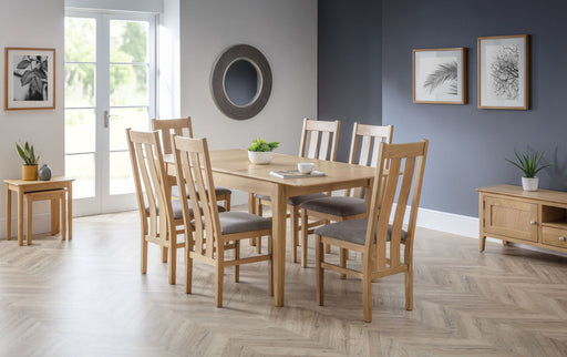 Vivienne Oak Dining Chairs – Set of 2 - Luminex FurnitureChairsCOT201