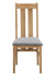 Vivienne Oak Dining Chairs – Set of 2 - Luminex FurnitureChairsCOT201