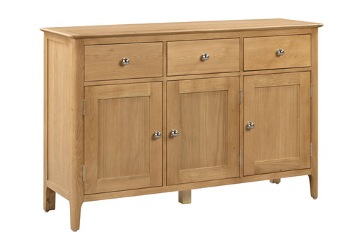 Vivienne Oak Sideboard – 3 Door 3 Drawer Storage - Luminex FurnitureSideboardCOT114