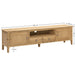 Vivienne Widescreen TV Unit – Solid Oak - Luminex FurnitureTV UnitCOT113