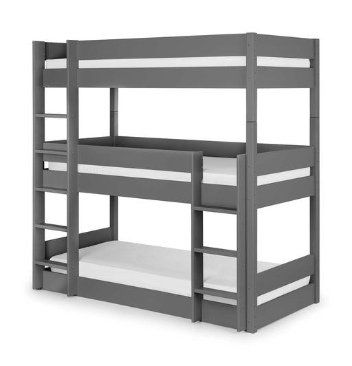 Voyage Loft Trio Bunk Bed – Anthracite - Luminex FurnitureBunk BedTRI610