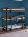 Voyage Loft Trio Bunk Bed – Anthracite - Luminex FurnitureBunk BedTRI610