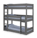 Voyage Loft Trio Bunk Bed – Anthracite - Luminex FurnitureBunk BedTRI610