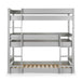Voyage Loft Trio Bunk Bed – Dove Grey - Luminex FurnitureBunk BedTRI601
