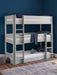 Voyage Loft Trio Bunk Bed – Dove Grey - Luminex FurnitureBunk BedTRI601