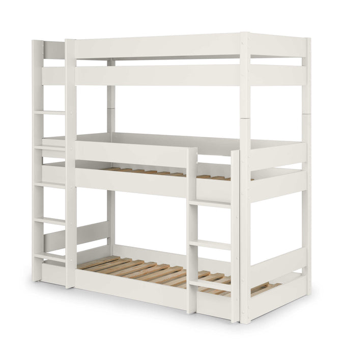 Voyage Loft Trio Bunk Bed – Surf White - Luminex FurnitureBunk BedTRI602
