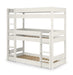 Voyage Loft Trio Bunk Bed – Surf White - Luminex FurnitureBunk BedTRI602