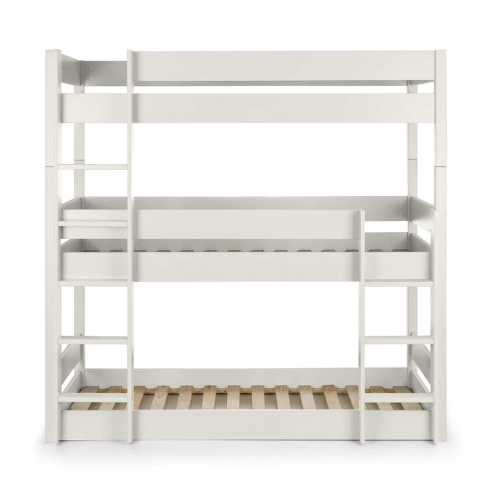 Voyage Loft Trio Bunk Bed – Surf White - Luminex FurnitureBunk BedTRI602