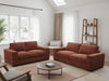 Wentworth Berry Red 3+2 Sofa Set – Bold Fabric Design - Luminex FurnitureSofaswestminster_berry_3_2_set