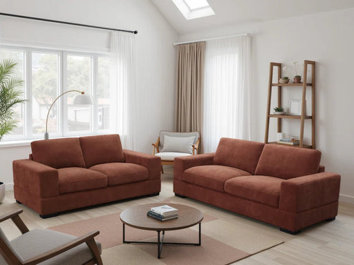 Wentworth Berry Red 3+2 Sofa Set – Bold Fabric Design - Luminex FurnitureSofaswestminster_berry_3_2_set