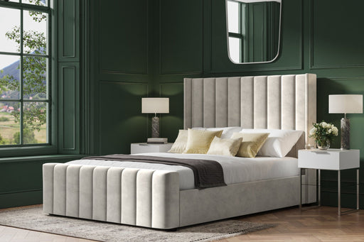 Wexford Velvet Ottoman Storage Bed - Luminex FurnitureBedKWLG46