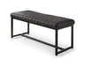 Whitley Faux Leather Dining Bench - Luminex FurnitureBench SeatSOH002