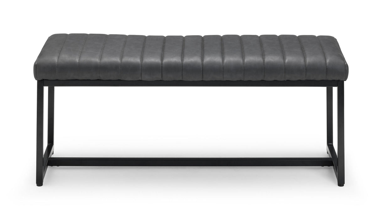 Whitley Faux Leather Dining Bench - Luminex FurnitureBench SeatSOH002