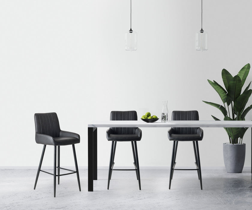 Whitley Retro Bar Stool – Antique Black - Luminex FurnitureStoolSOH003