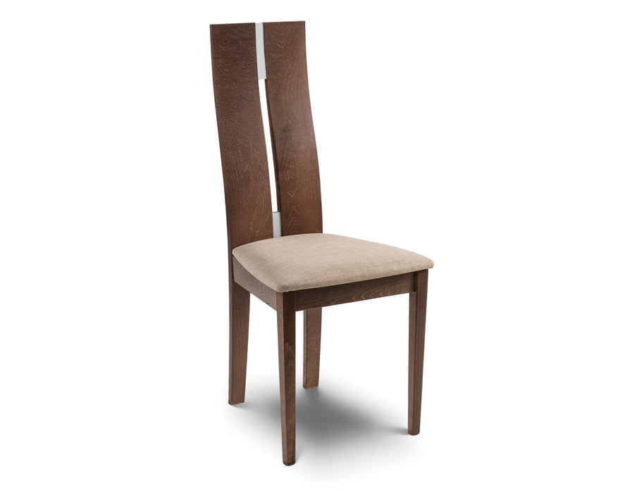 Willow Walnut Dining Chairs – Set of 2 - Luminex FurnitureChairsCAY802