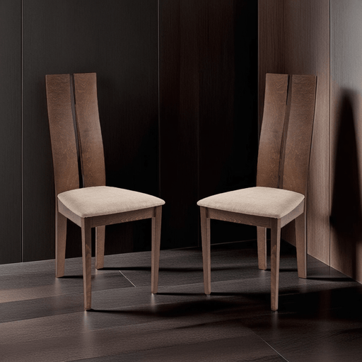 Willow Walnut Dining Chairs – Set of 2 - Luminex FurnitureChairsCAY802