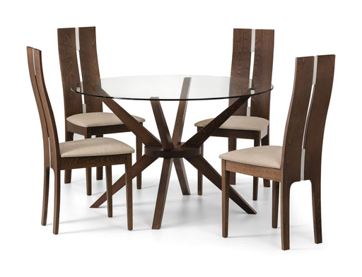 Willow Walnut Dining Chairs – Set of 2 - Luminex FurnitureChairsCAY802