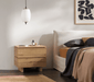 Woodmere Artisan Oak Effect 2 - Drawer Bedside Cabinet - LuminexFurnitureBedside Table3284