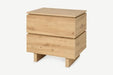 Woodmere Artisan Oak Effect 2 - Drawer Bedside Cabinet - LuminexFurnitureBedside Table3284