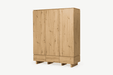 Woodmere Artisan Oak Effect 3 - Door 3 - Drawer Wardrobe - LuminexFurnitureWardrobe3288