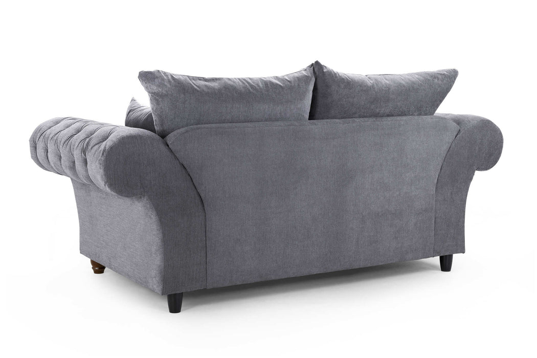 Xanthe Grey 2 Seater Sofa – Fullback Collection - Luminex FurnitureSofaswindsor_fullback_sofa_grey_2_seater