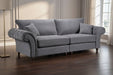 Xanthe Grey 4 Seater Sofa - Luminex FurnitureSofaswindsor_fullback_sofa_grey_4_seater