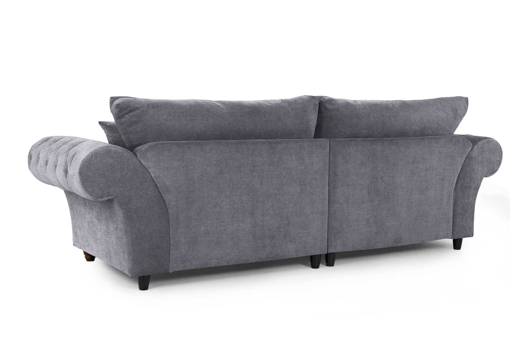 Xanthe Grey 4 Seater Sofa - Luminex FurnitureSofaswindsor_fullback_sofa_grey_4_seater