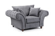 Xanthe Grey Armchair - Luminex FurnitureOccasional Chairswindsor_fullback_sofa_grey_armchair