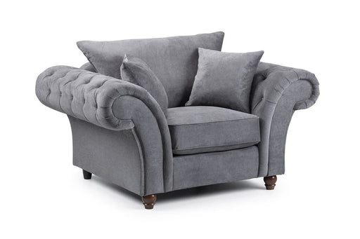 Xanthe Grey Armchair - Luminex FurnitureOccasional Chairswindsor_fullback_sofa_grey_armchair