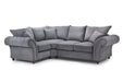 Xanthe Grey Left Hand Corner Sofa – Fullback 4 Seater - Luminex FurnitureSofaswindsor_fullback_sofa_grey_left_hand_facing_corner