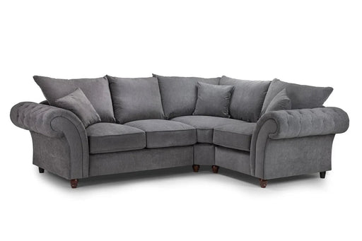 Xanthe Grey Right Hand Corner Sofa – Fullback 4 Seater - Luminex FurnitureSofaswindsor_fullback_sofa_grey_right_hand_facing_corner