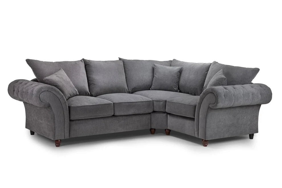 Xanthe Grey Right Hand Corner Sofa – Fullback 4 Seater - Luminex FurnitureSofaswindsor_fullback_sofa_grey_right_hand_facing_corner