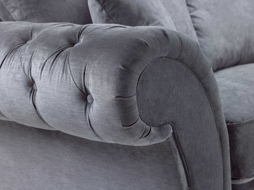 Xanthe Grey Right Hand Corner Sofa – Fullback 4 Seater - Luminex FurnitureSofaswindsor_fullback_sofa_grey_right_hand_facing_corner