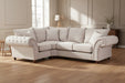 Xanthe Stone Left Hand Corner Sofa – Fullback 4 Seater - Luminex FurnitureSofaswindsor_fullback_sofa_stone_left_hand_facing_corner
