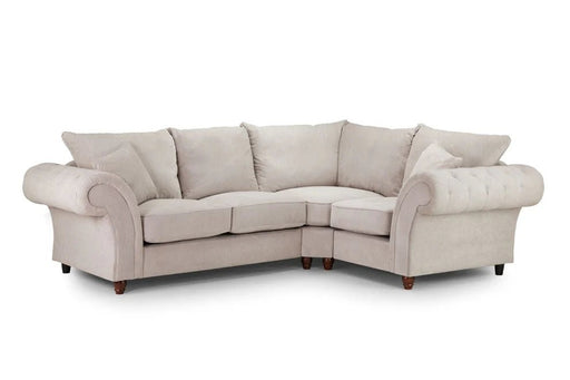 Xanthe Stone Right Hand Corner Sofa – Fullback 4 Seater - Luminex FurnitureSofaswindsor_fullback_sofa_stone_right_hand_facing_corner