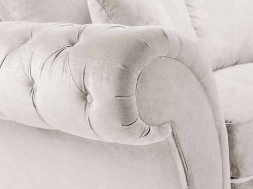 Xanthe Stone Right Hand Corner Sofa – Fullback 4 Seater - Luminex FurnitureSofaswindsor_fullback_sofa_stone_right_hand_facing_corner