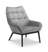 Zara Velvet Chair - Grey - Luminex FurnitureOccasional ChairsLUC201