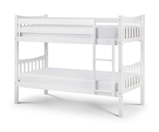 Zavion Bunk Bed – Bright White Wooden Kids Bunk - Luminex FurnitureBunk BedZOD001