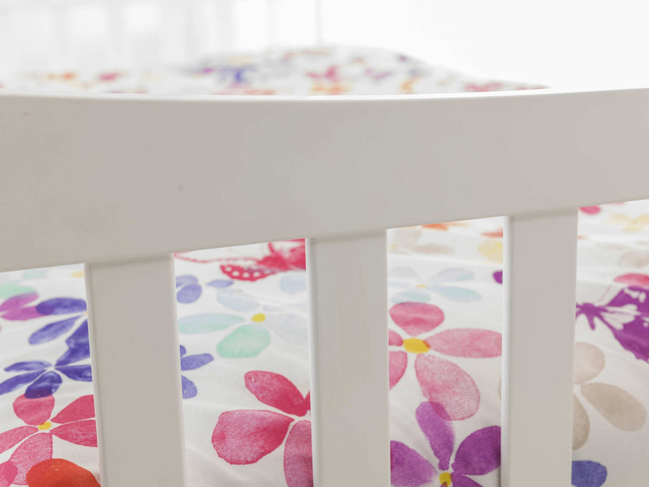 Zavion Bunk Bed – Bright White Wooden Kids Bunk - Luminex FurnitureBunk BedZOD001