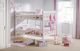 Zavion Bunk Bed – Bright White Wooden Kids Bunk - Luminex FurnitureBunk BedZOD001